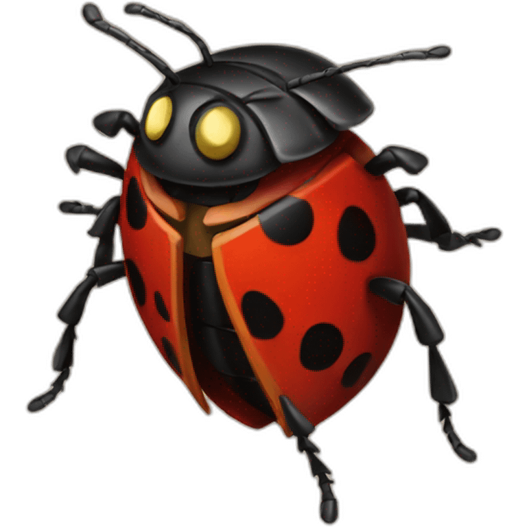 a warrior ladybug emoji