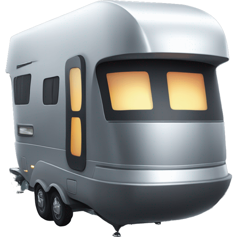 a futuristic RV called Darkboat (opposite of lightship) emoji