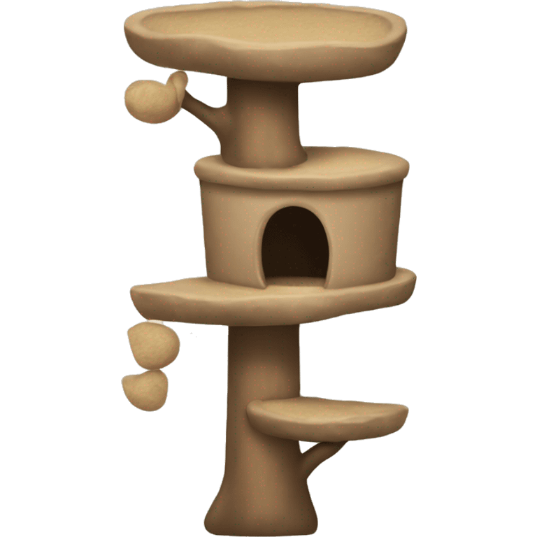 Cat tree tower emoji