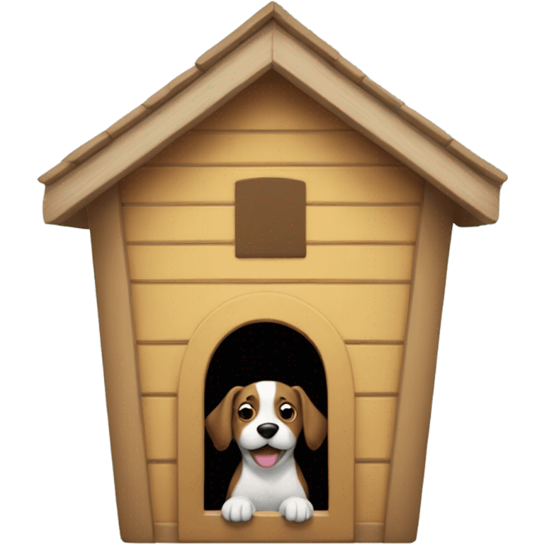 A girl in a dog house  emoji