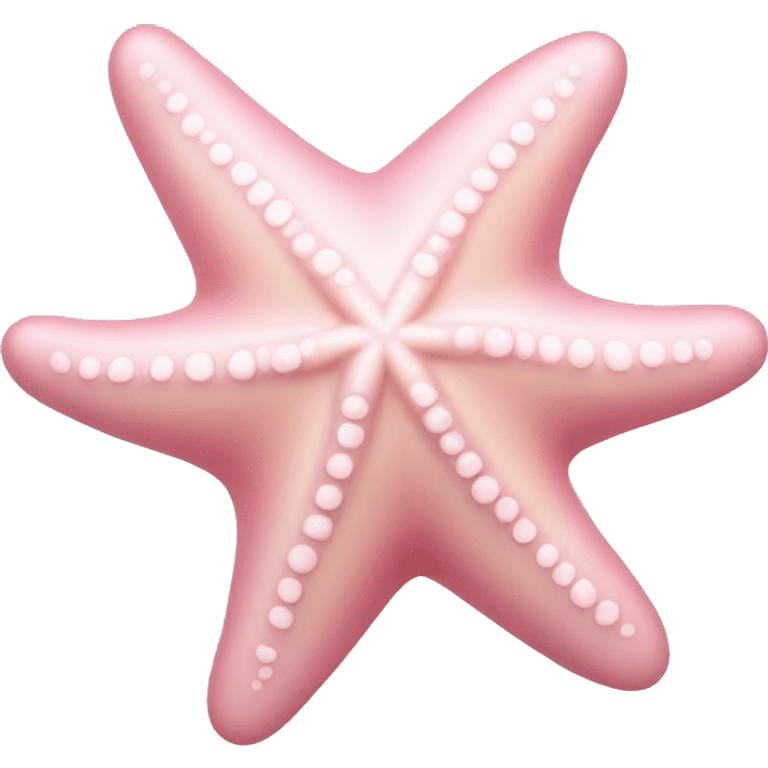 pastel pink starfish emoji