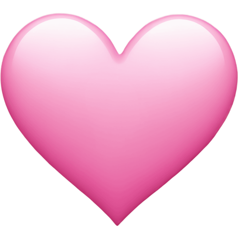 Pink heart emoji