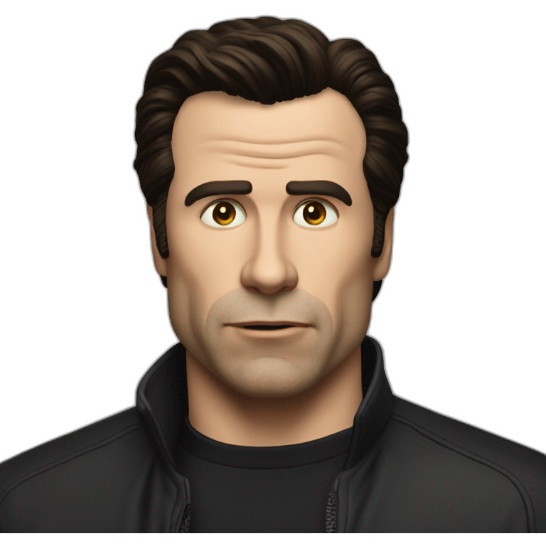 Confused Travolta Meme emoji