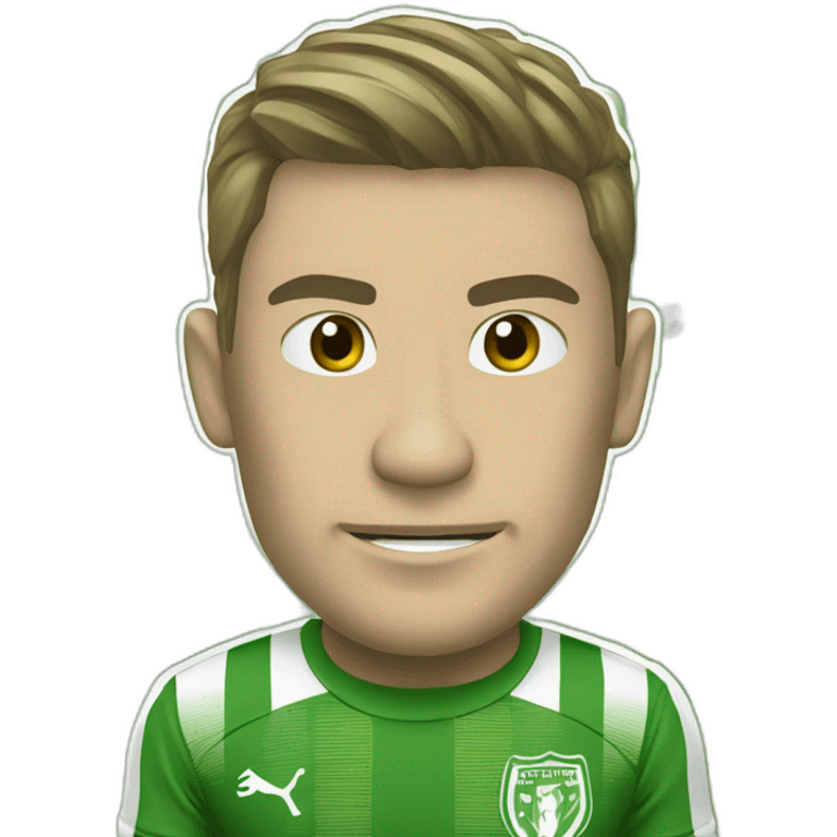 Emoji de escudo de atlético nacional de Colombia emoji