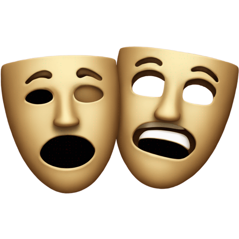 Comedy/tragedy masks emoji