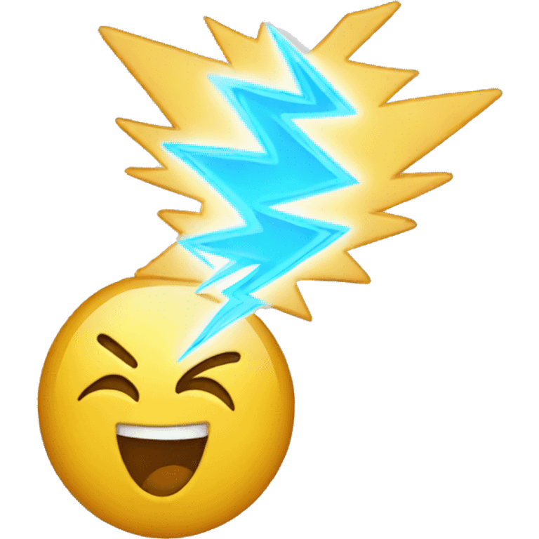 lightning emoji