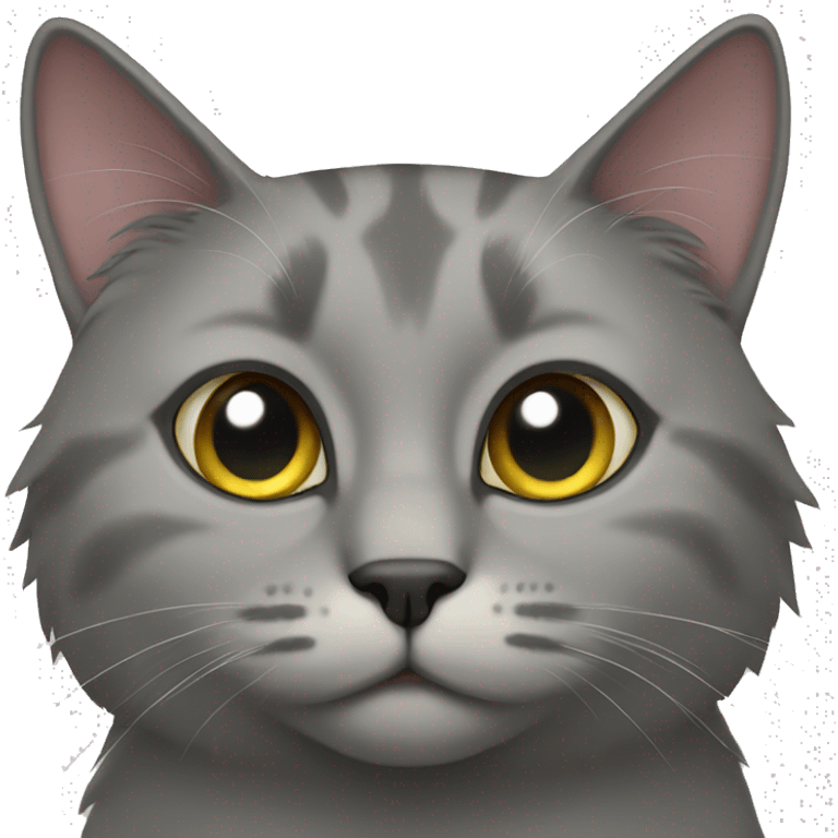 grey cat  emoji