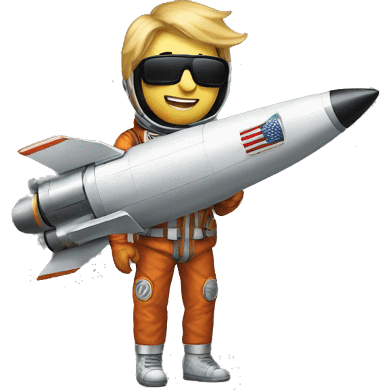 Rocket man emoji