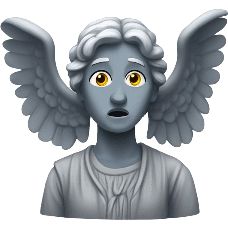 Weeping angel  emoji