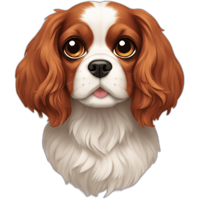 cavalier king charles spaniel emoji