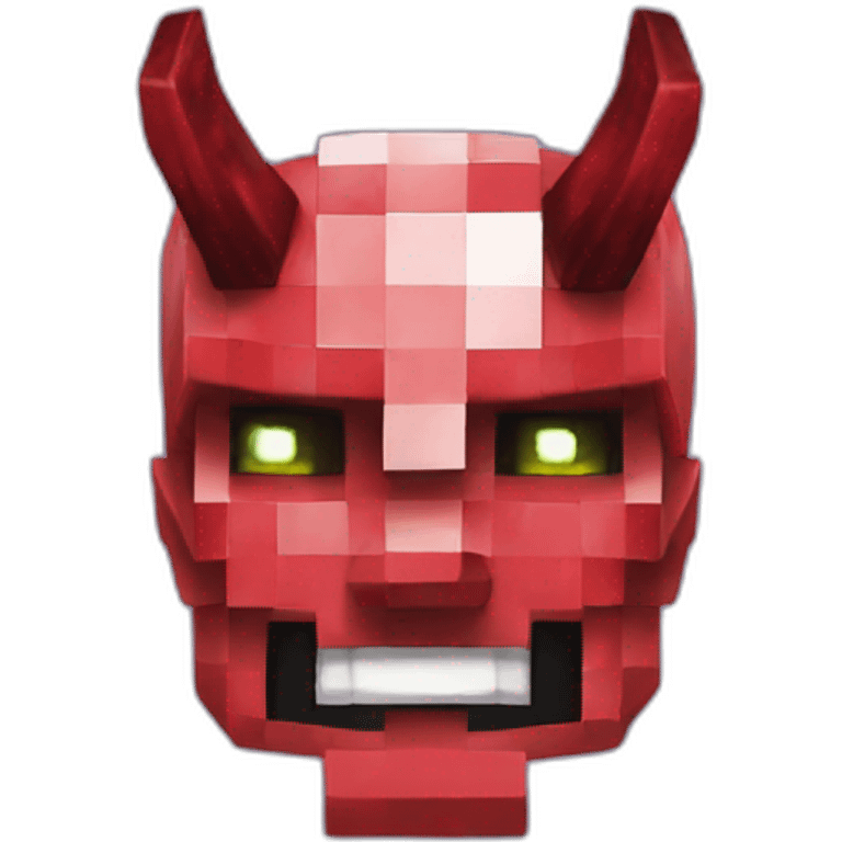 Minecraft Devil May Cry Head Skin emoji