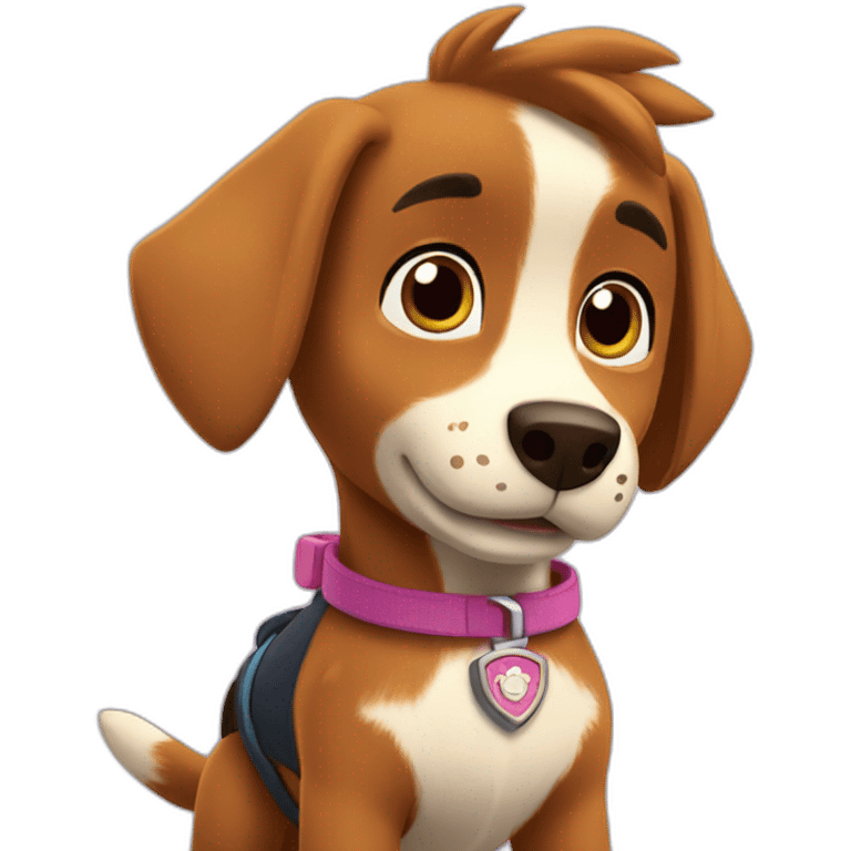 Skye from paw patrol emoji