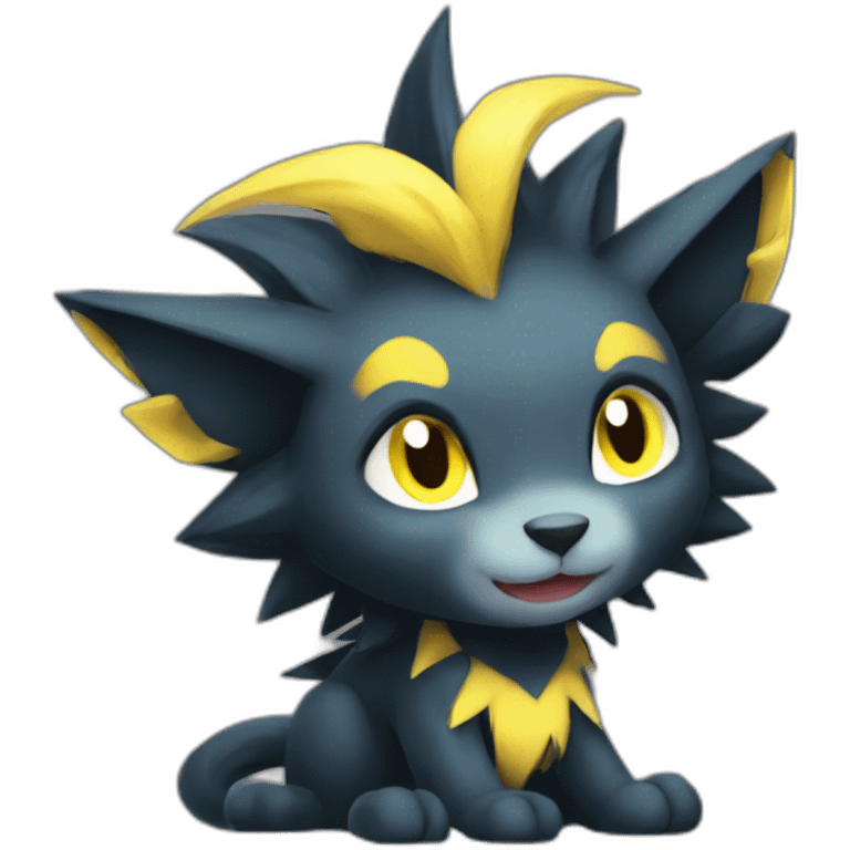 cute luxray emoji