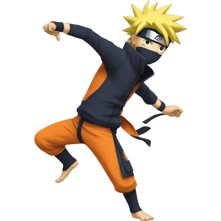 Naruto qui dance emoji