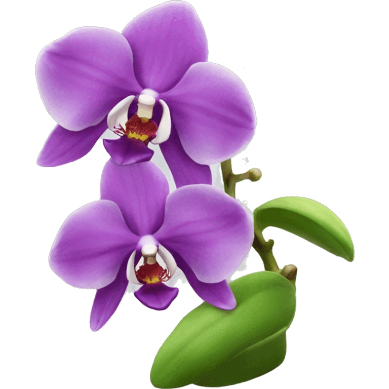 Orchid emoji