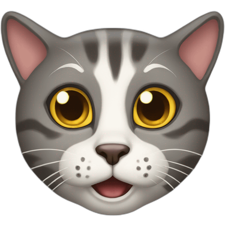 cat scared head emoji