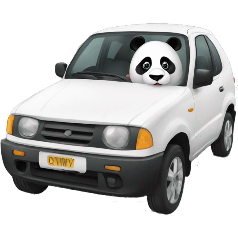 panda car emoji