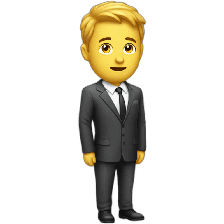 thinking-man-in-business-suit-levitating emoji