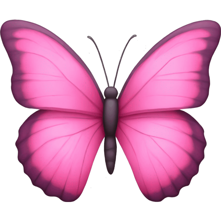 pink butterflies emoji