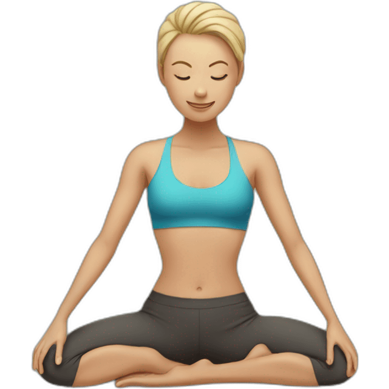 yoga addict emoji