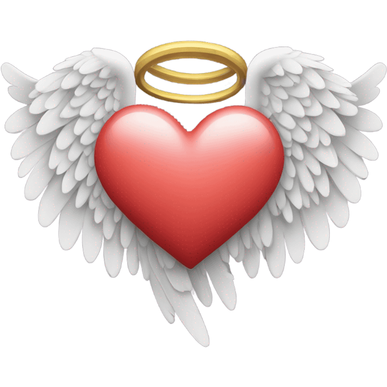 heart with angel wings emoji