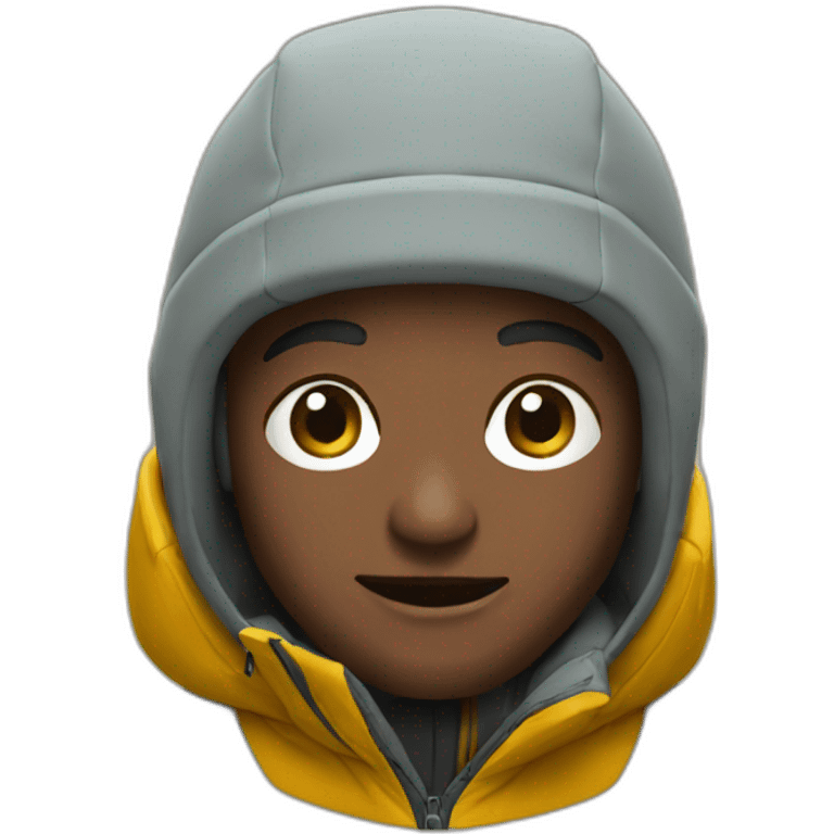 The North face emoji