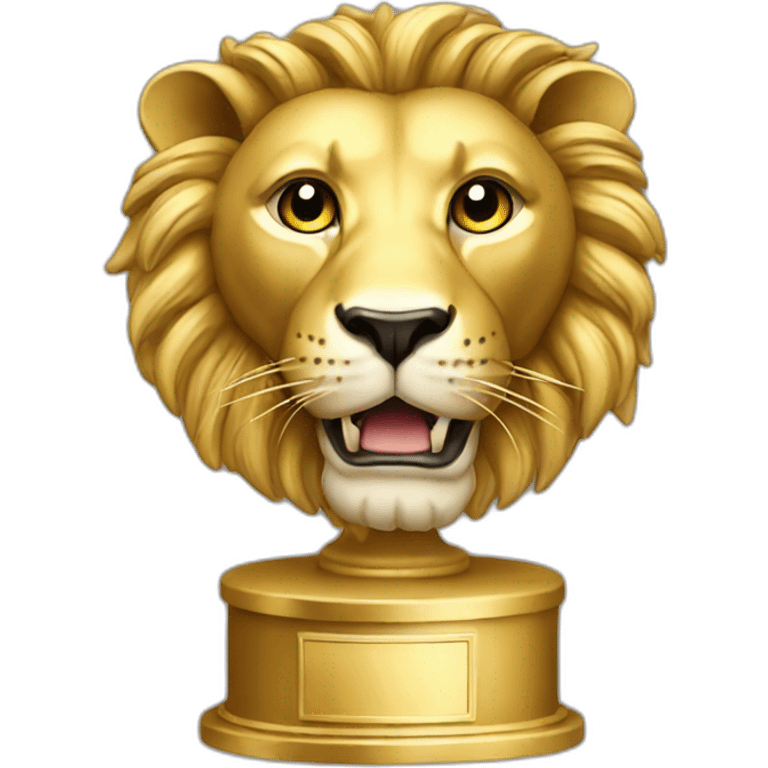 award canne gold lion emoji