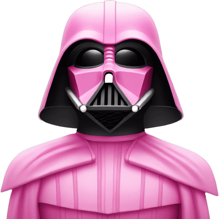 Darth Vader in pink emoji