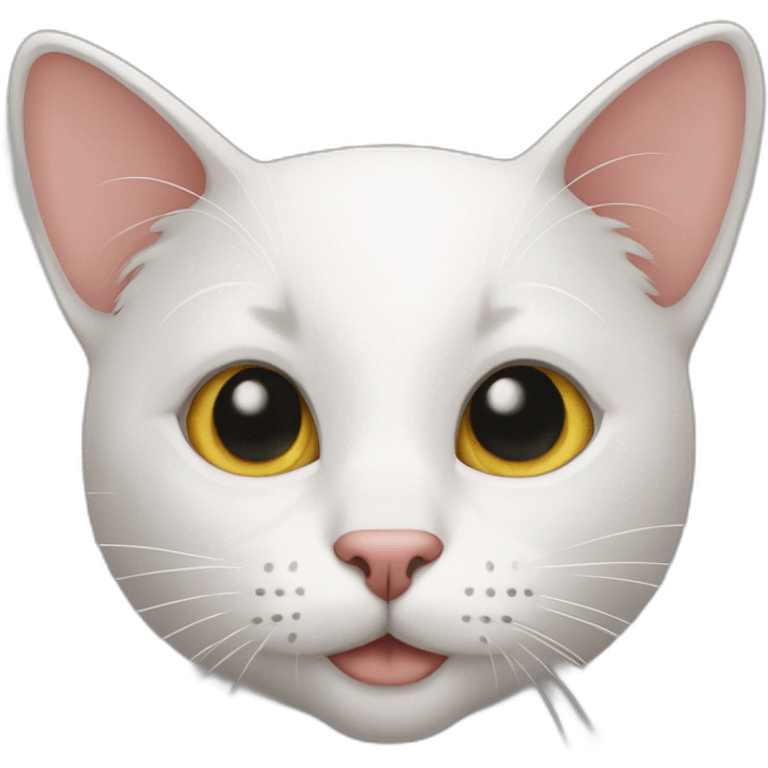 Cat with mause emoji