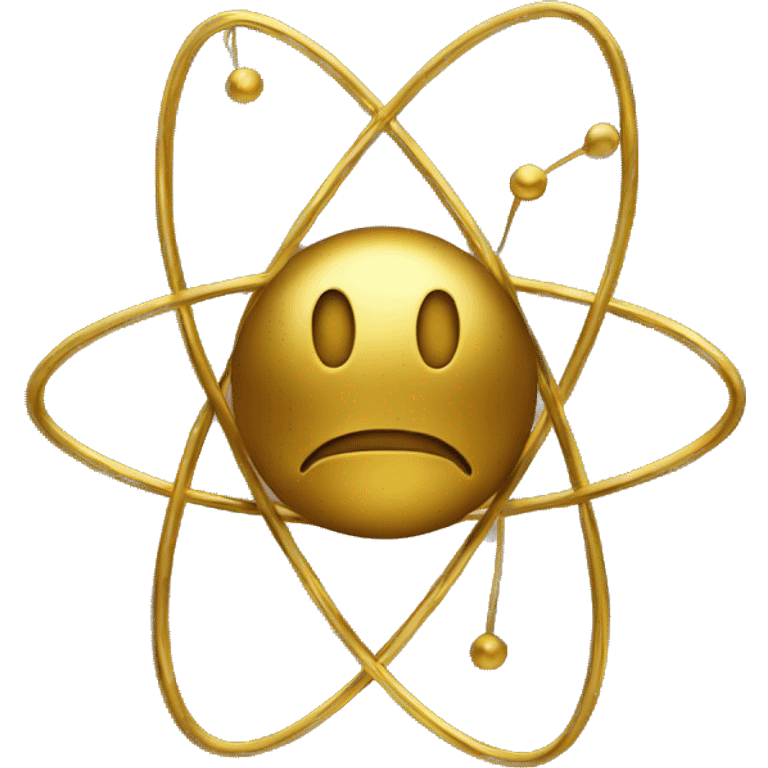 gold atom emoji