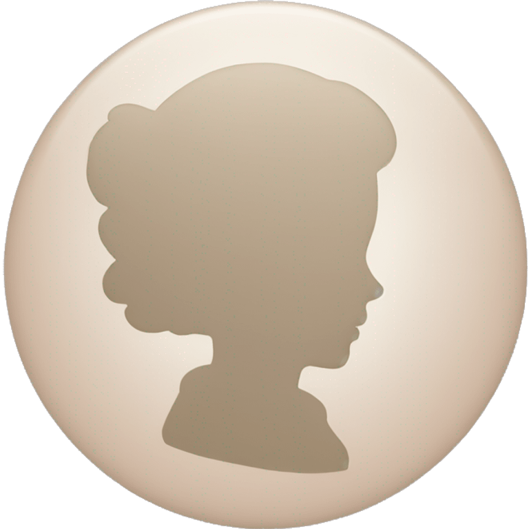 Cameo silhouette  emoji