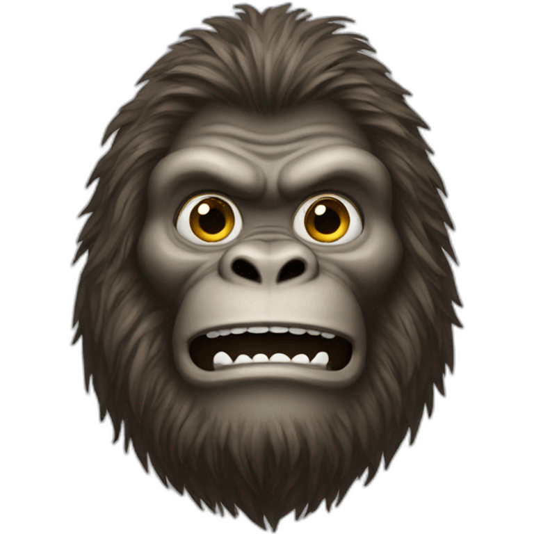 Bigfoot emoji