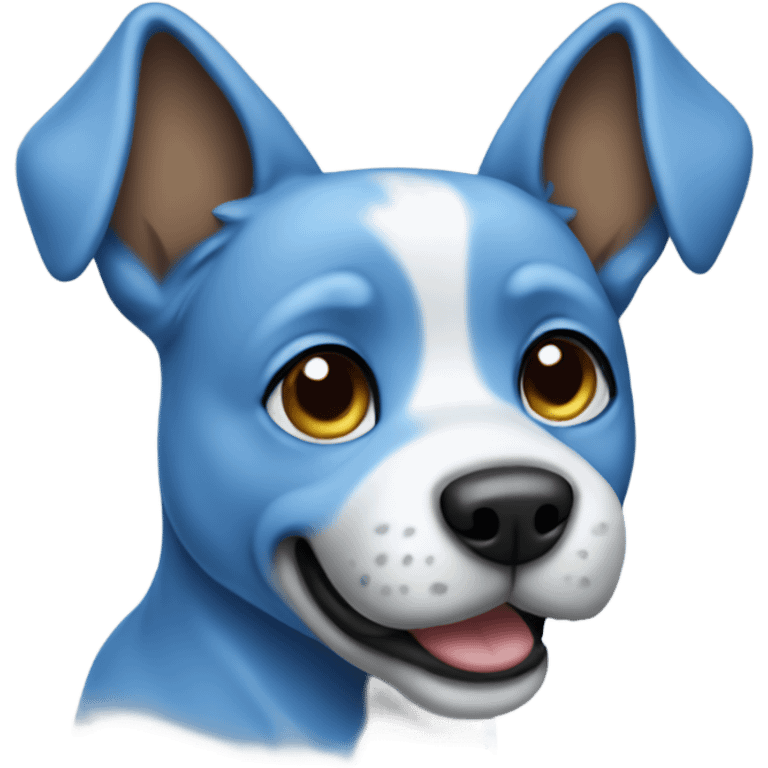 blue pup emoji