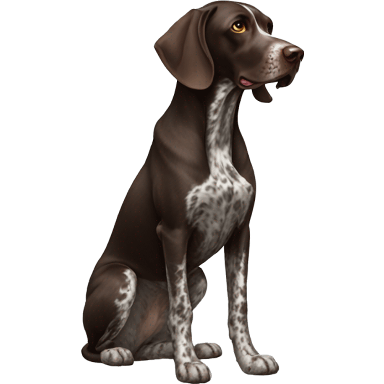 German pointer emoji