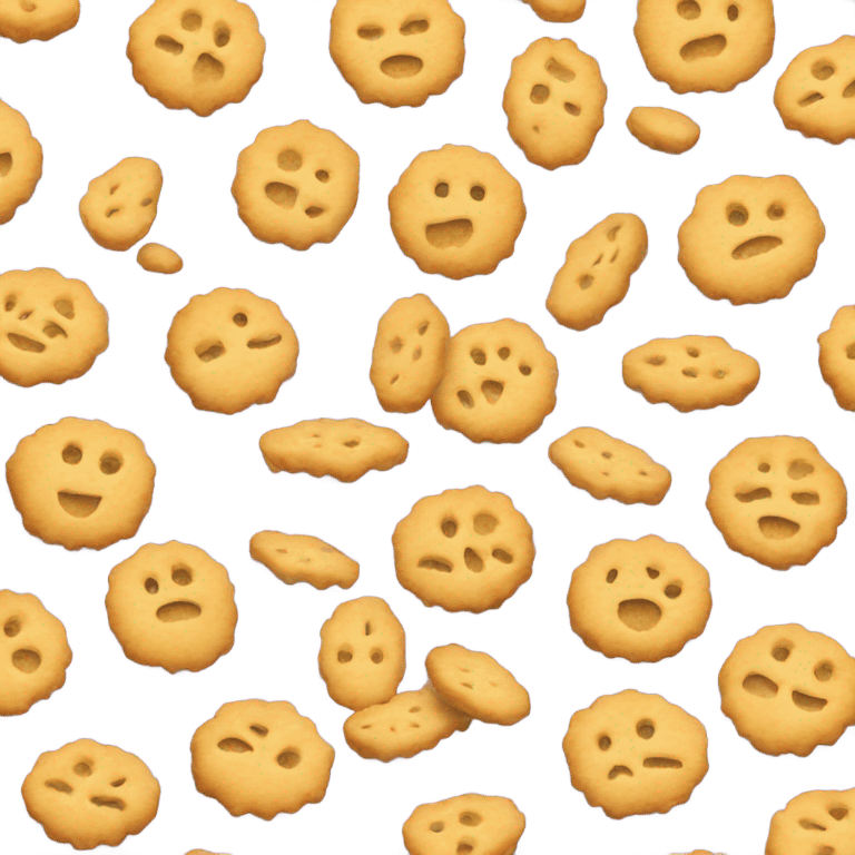 Fried rice crackers emoji