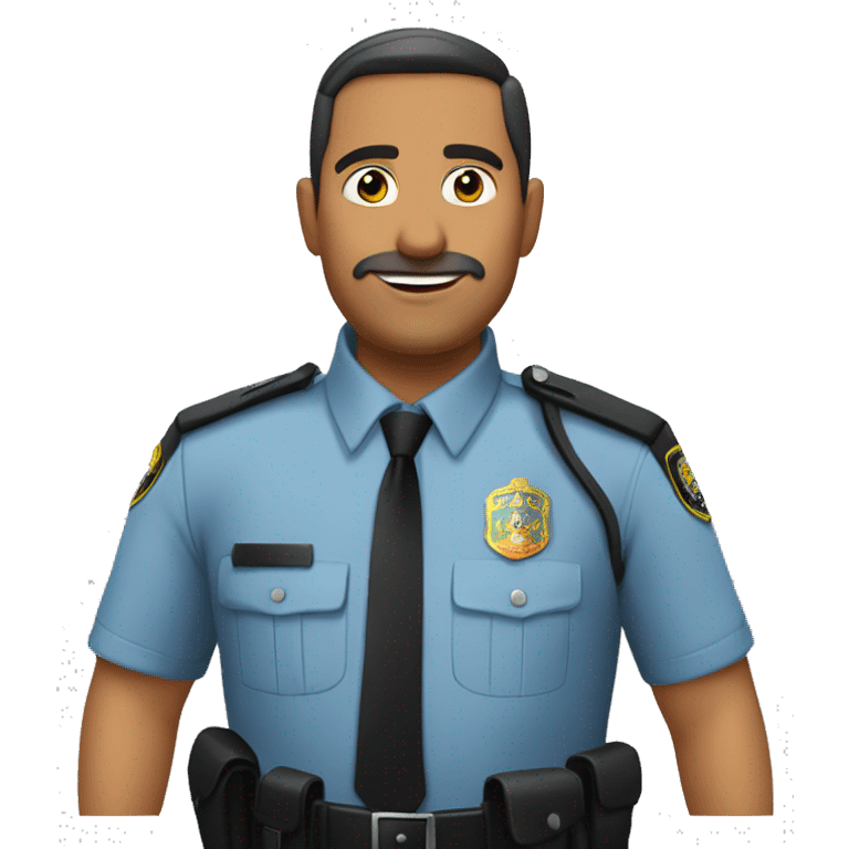 Pastor Aleman policia emoji