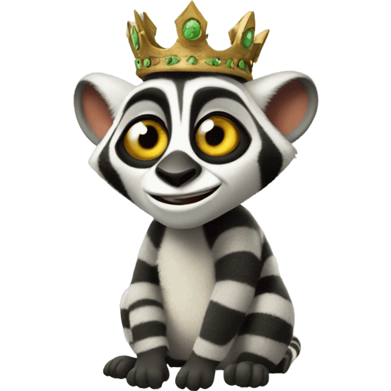 King Julian from Madagascar emoji