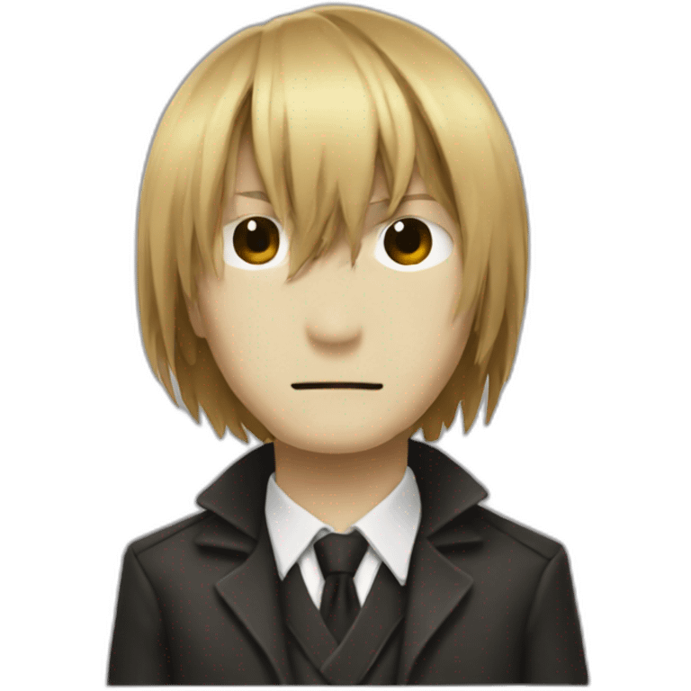 light yagami from death note emoji