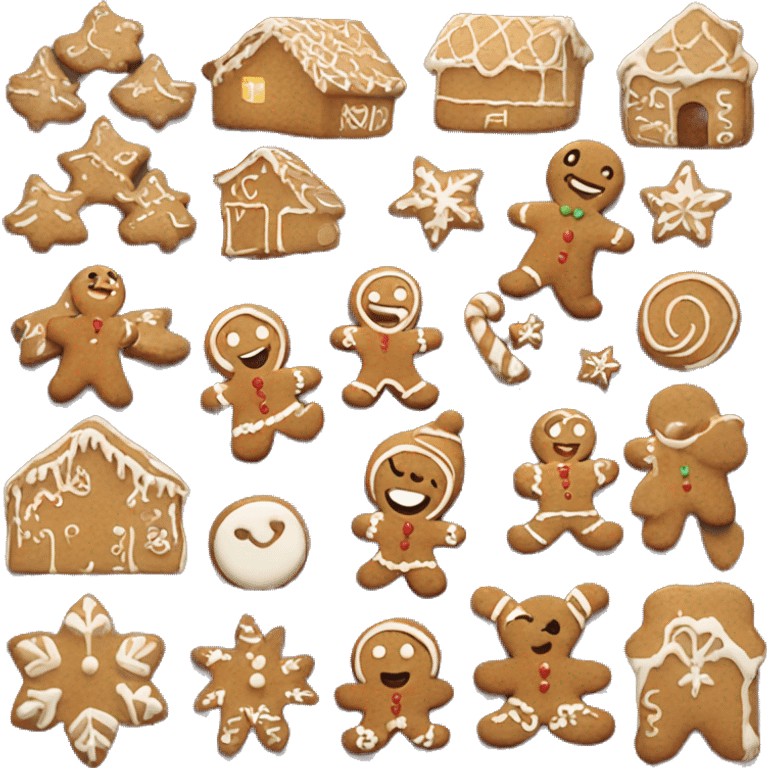 gingerbread cookie aesthetic  emoji