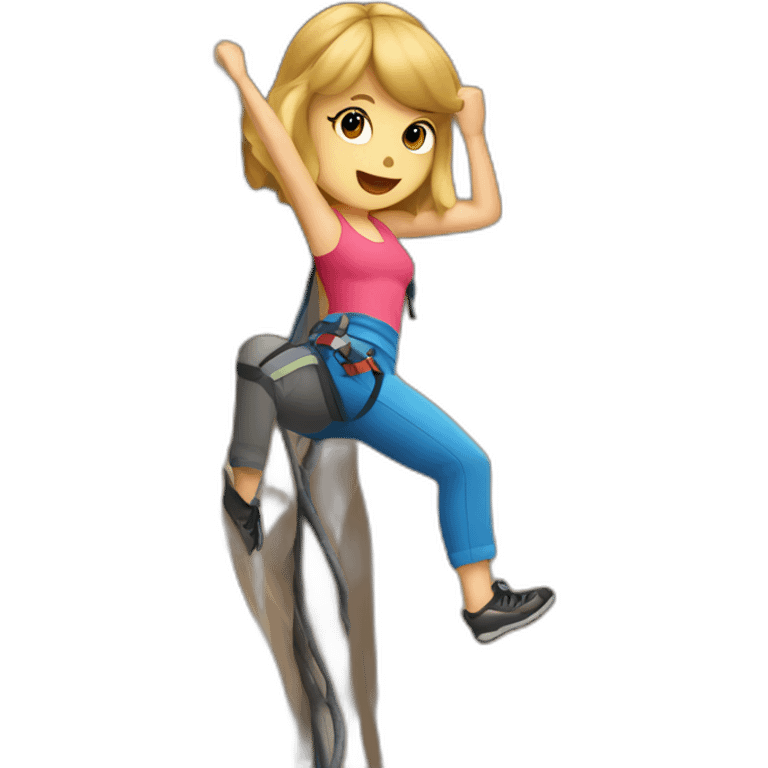 taylor swift rock climbing emoji