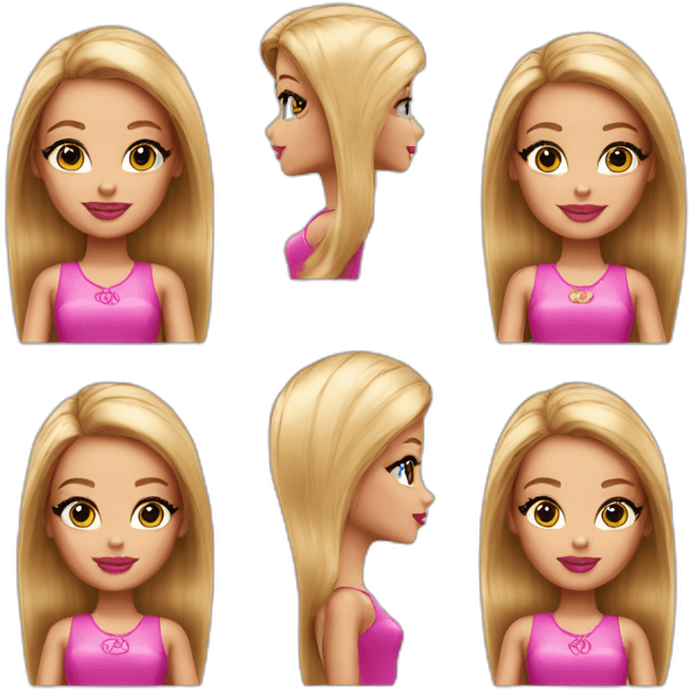 barbie girl emoji