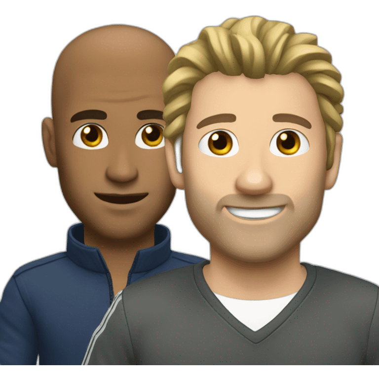 zidane with haire emoji