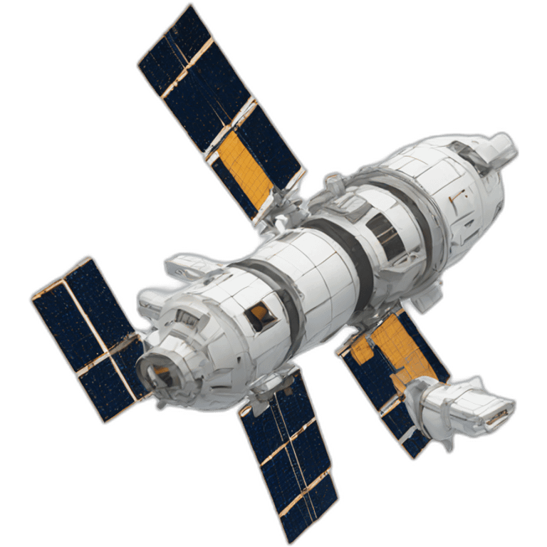 Mir space station emoji