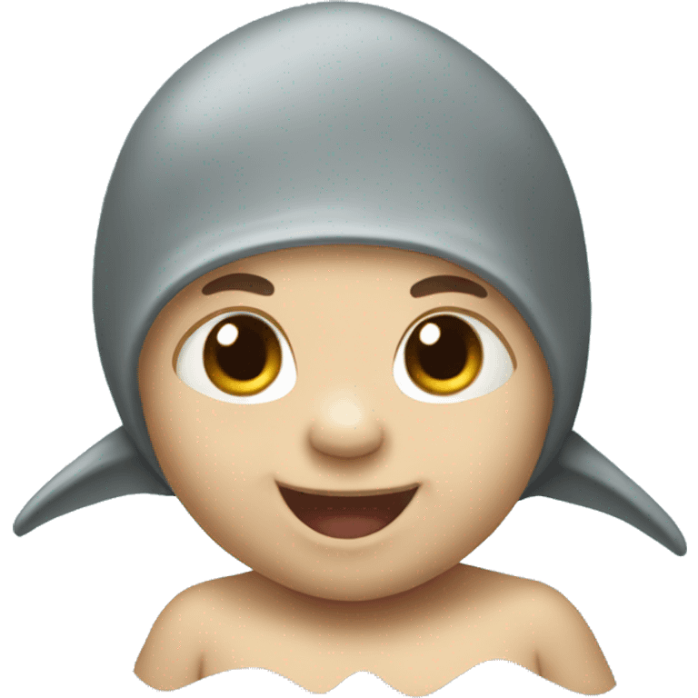 Shark baby emoji