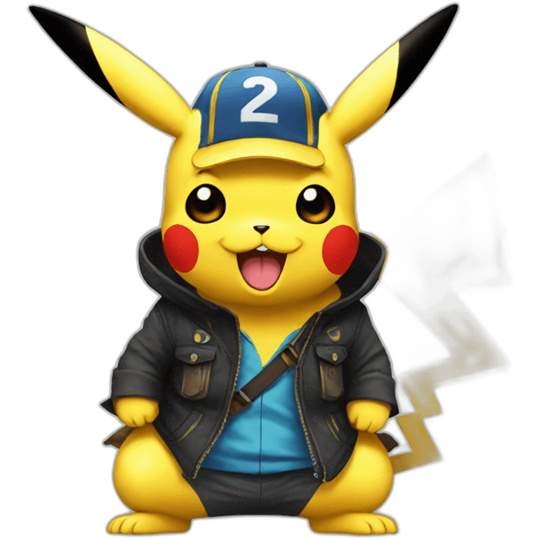 Pikachu-onepiece emoji