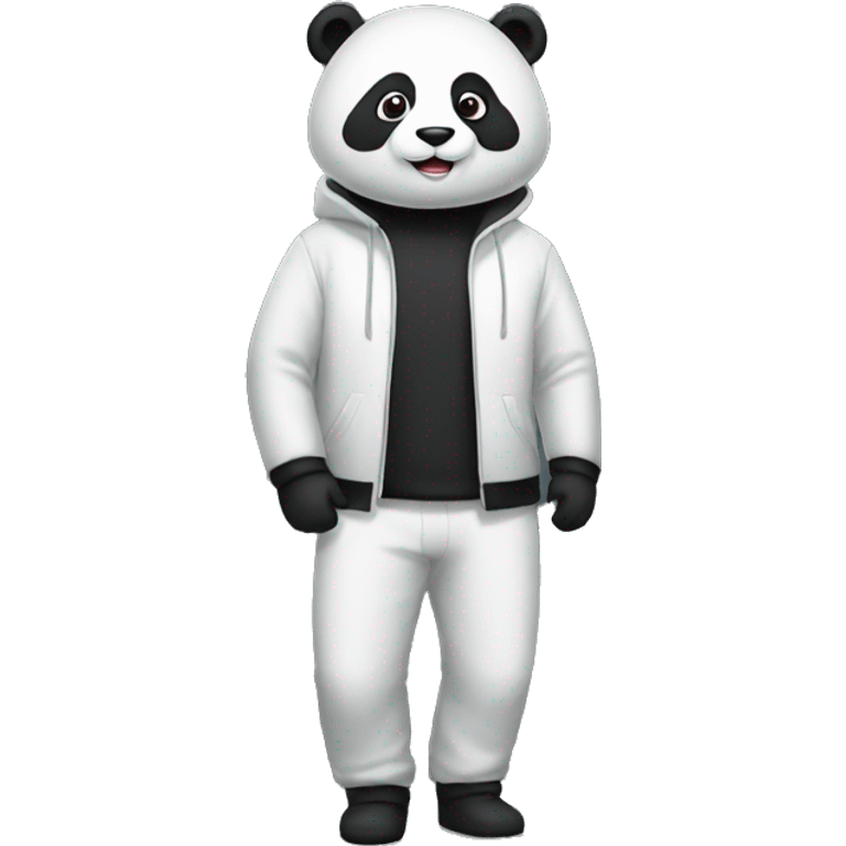 man in panda suit  emoji