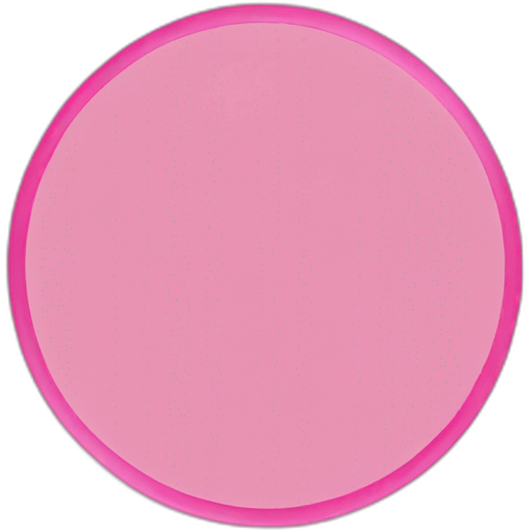 Pink circle emoji