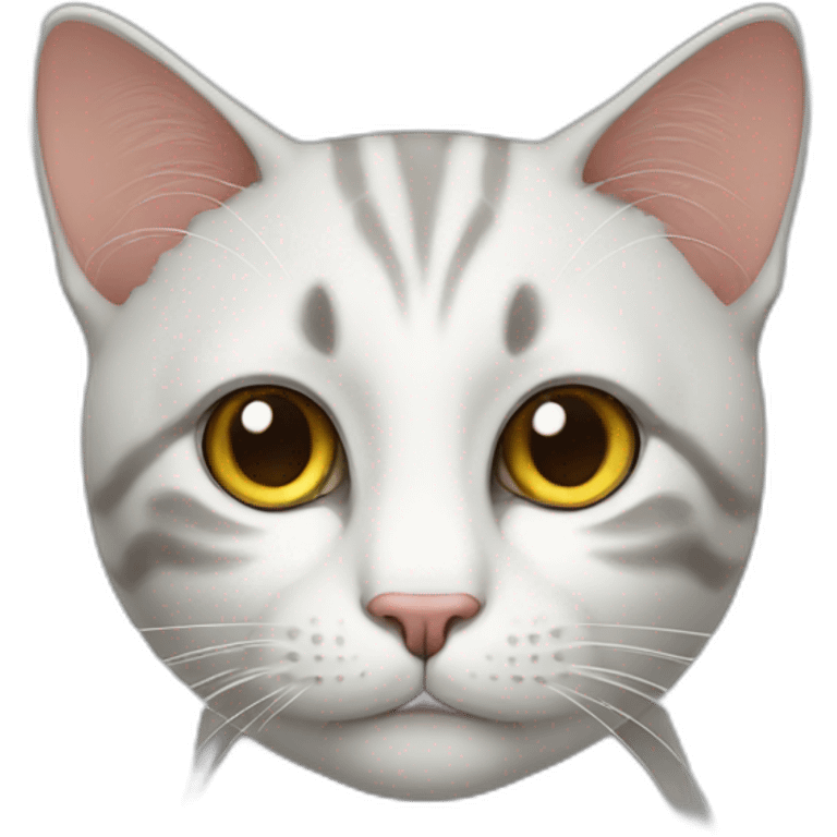 smart cat emoji