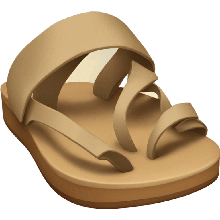 sandy sandals emoji