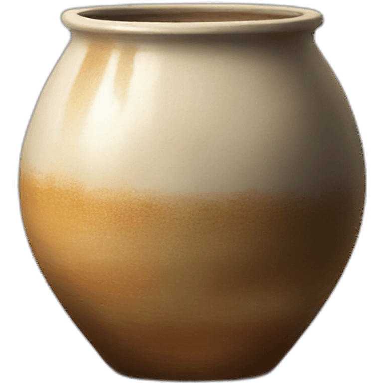 wood fired glazed pot emoji